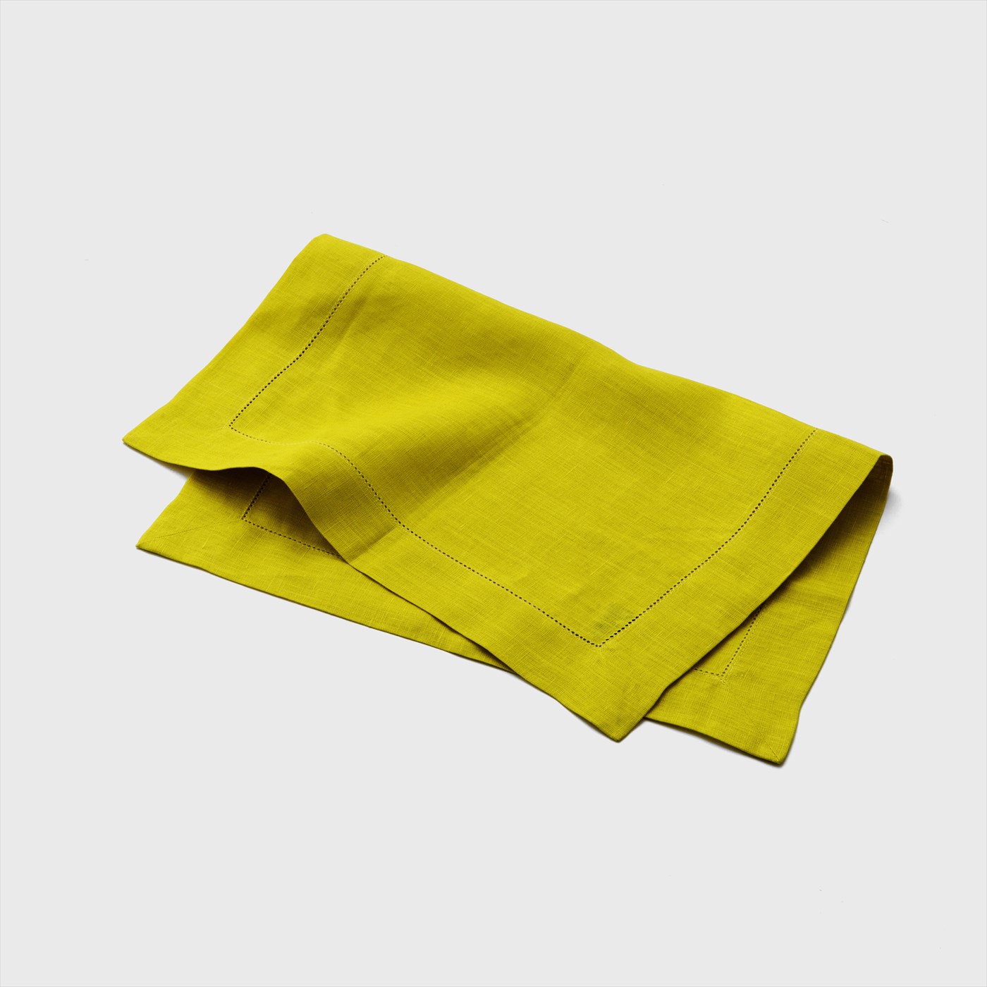 greenish yellow
hem stitch cloth