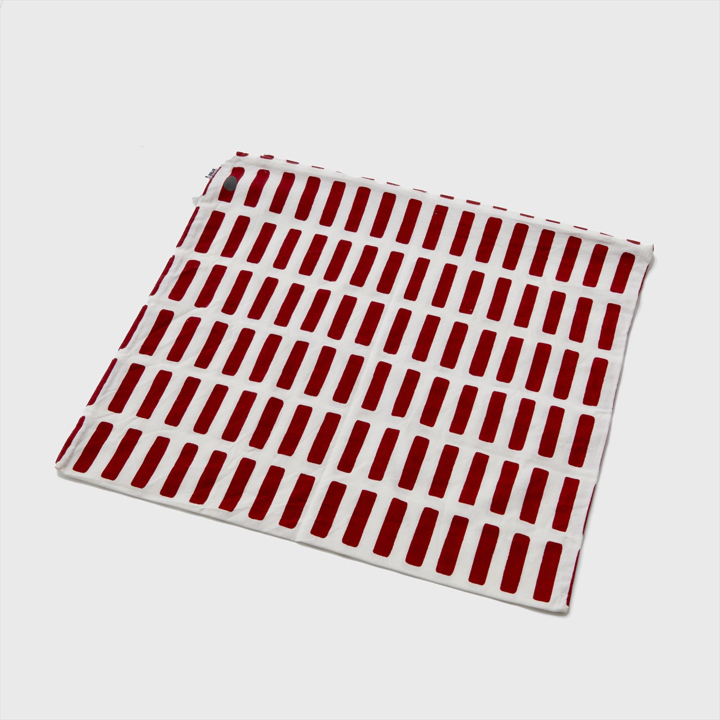 artek red pattern cushion cover