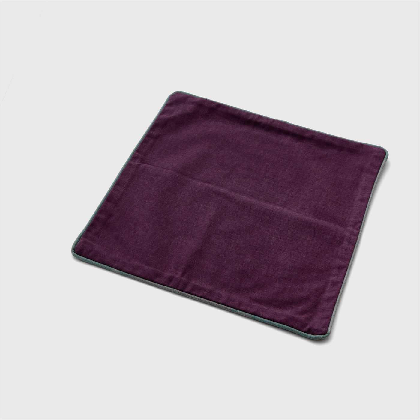 green frame purple
cushion cover