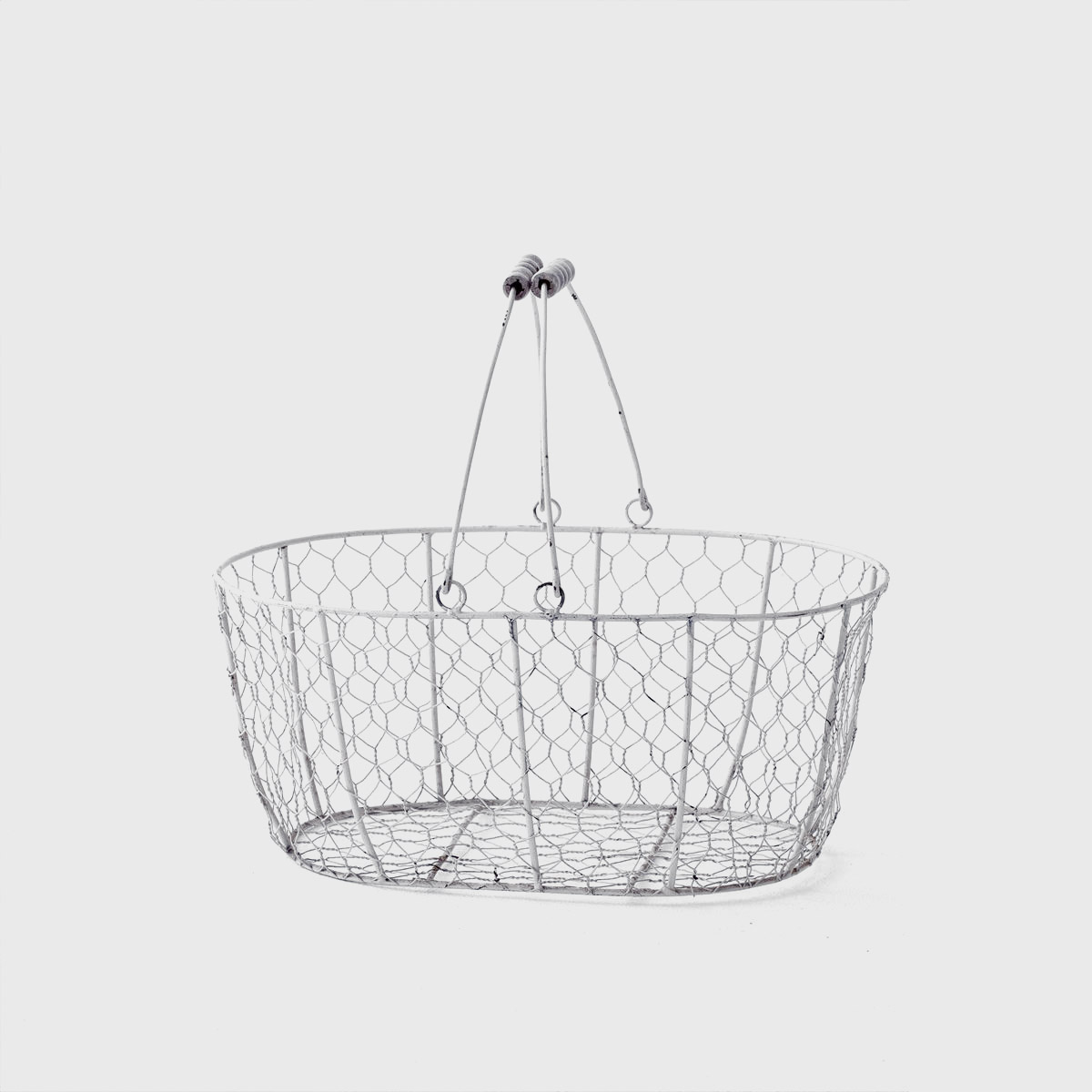 handle wire basket