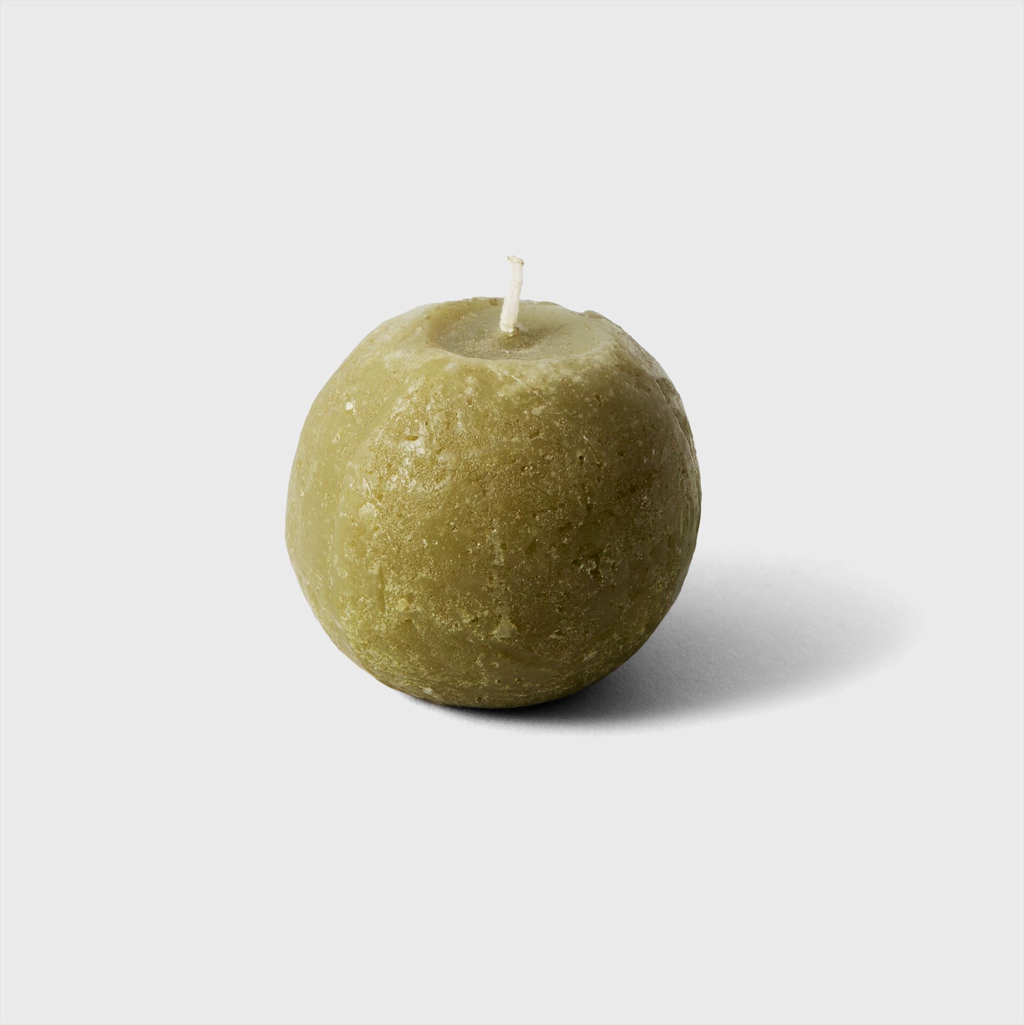 moss green candle