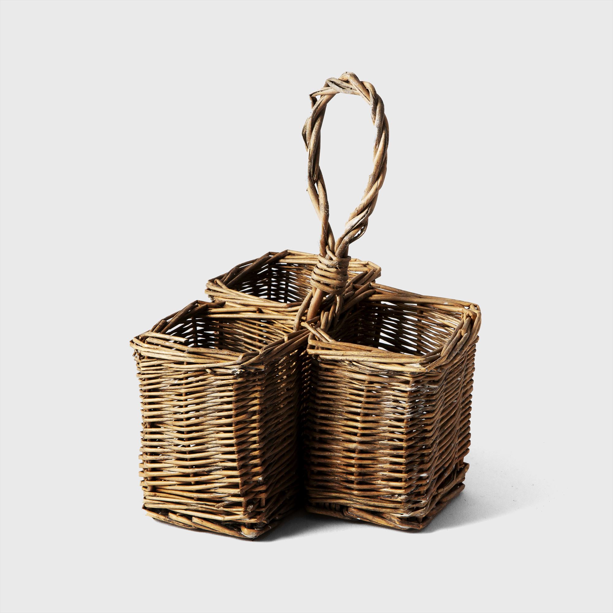 rattan square box 3set