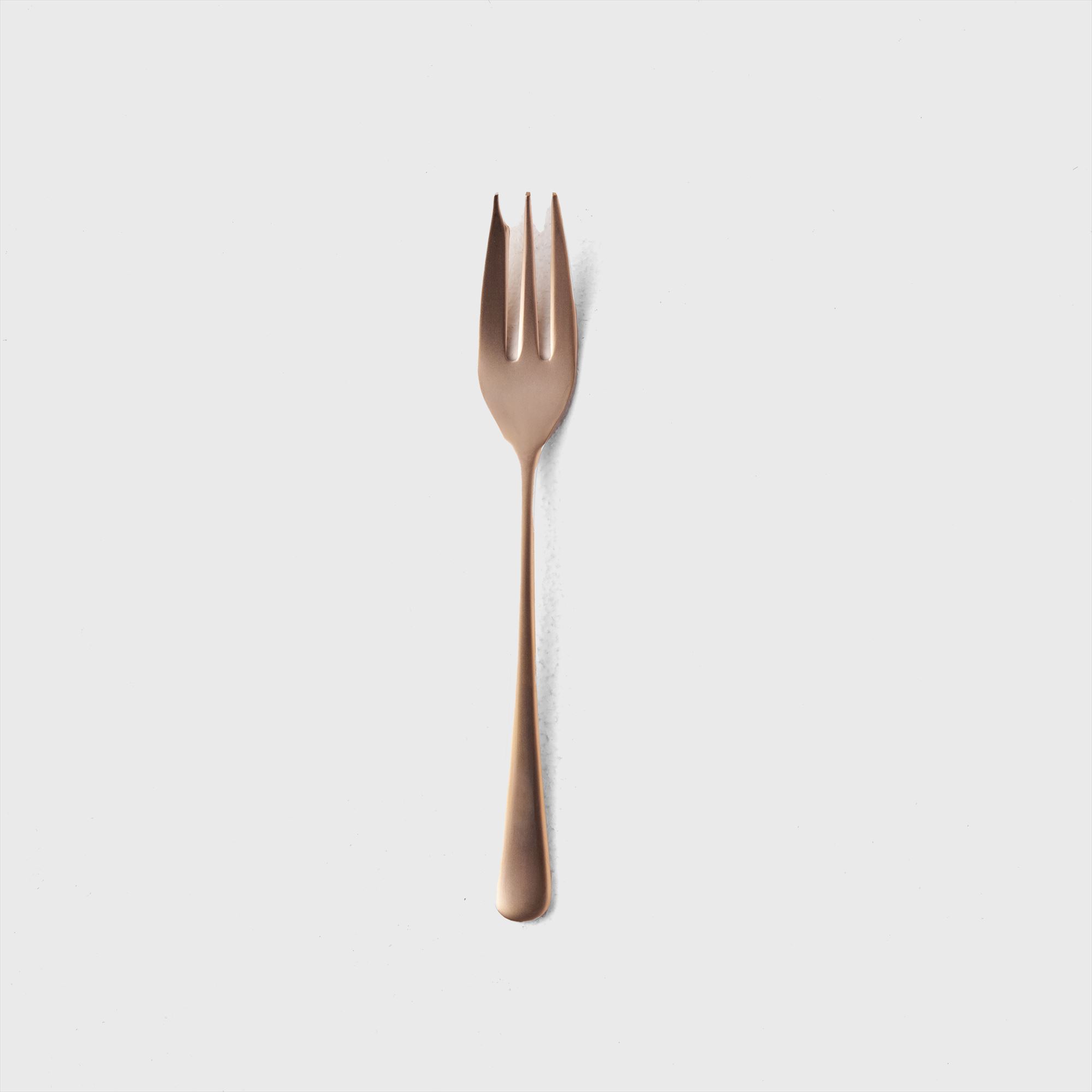 gold fork