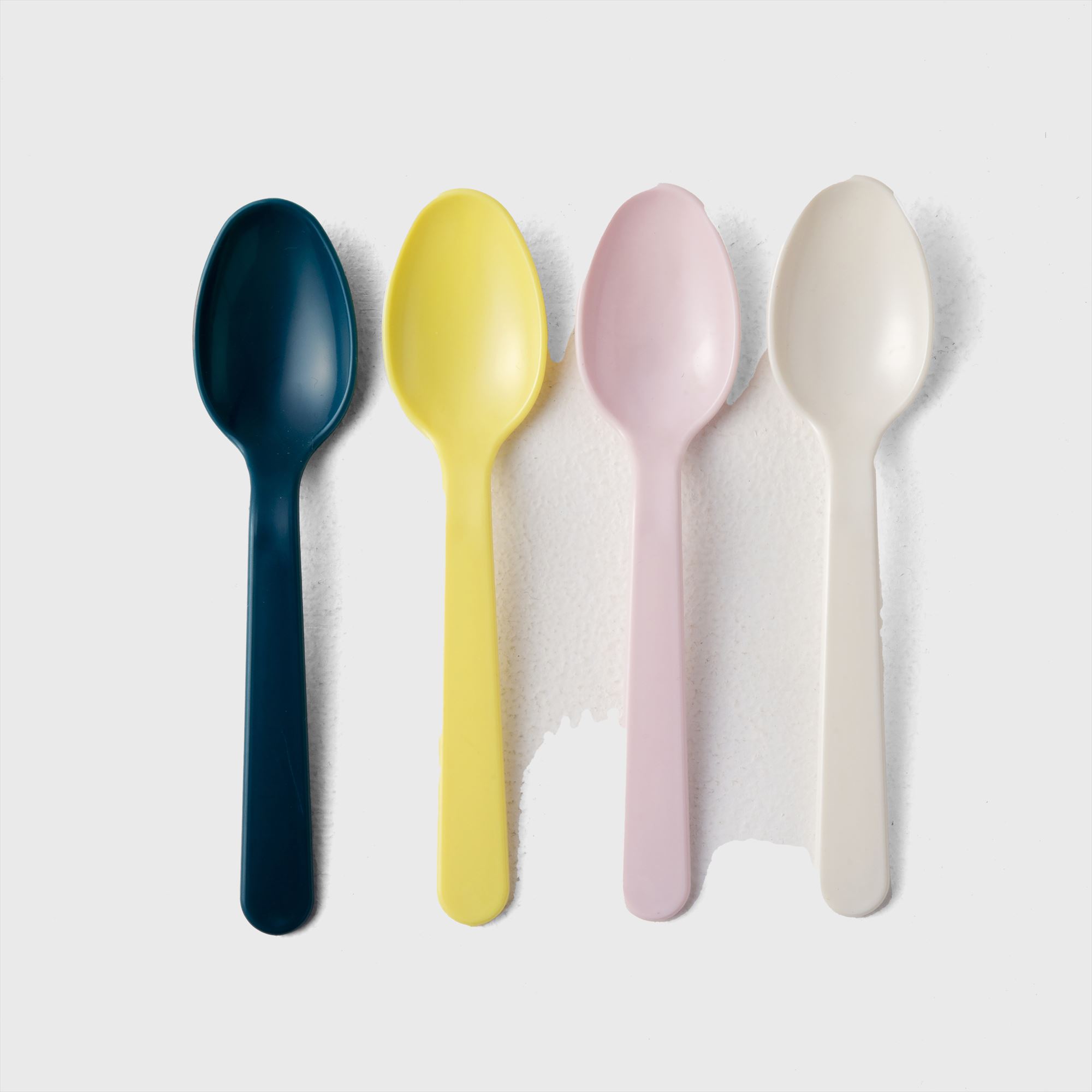 4set plastic spoon