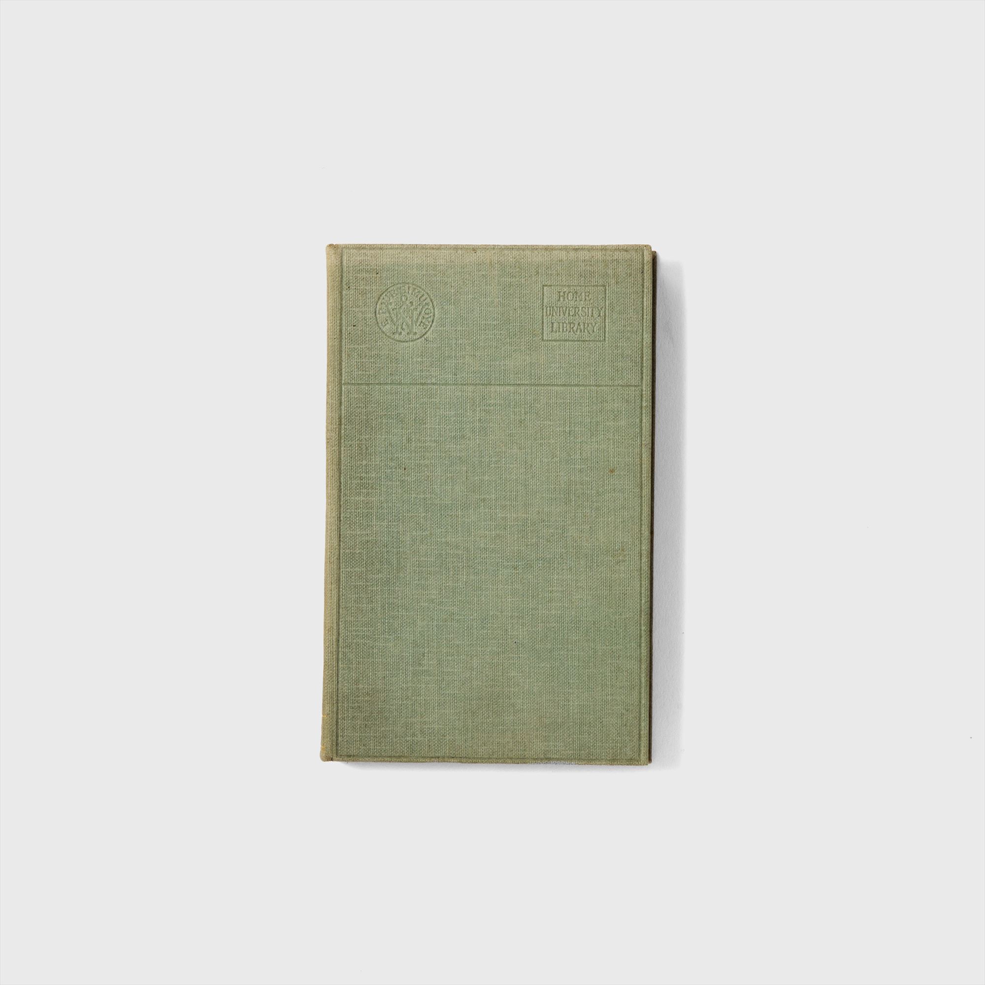 moss green antique book