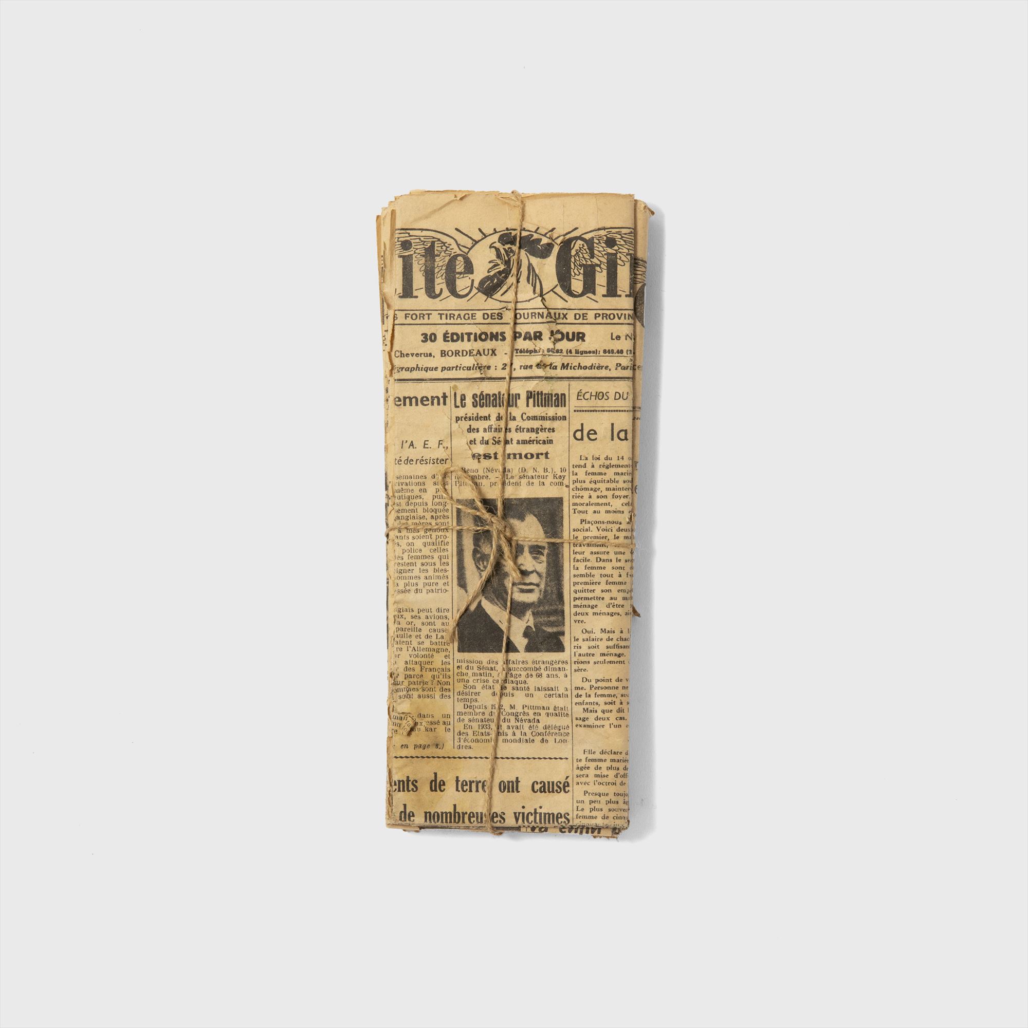 antique newspaper