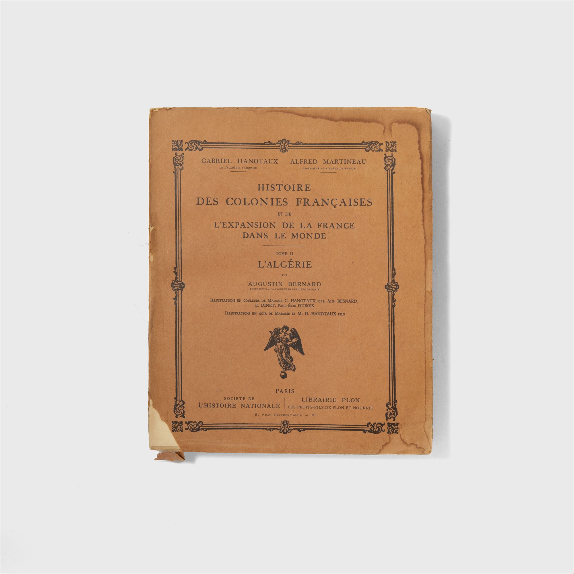 antique book
"des colonies"