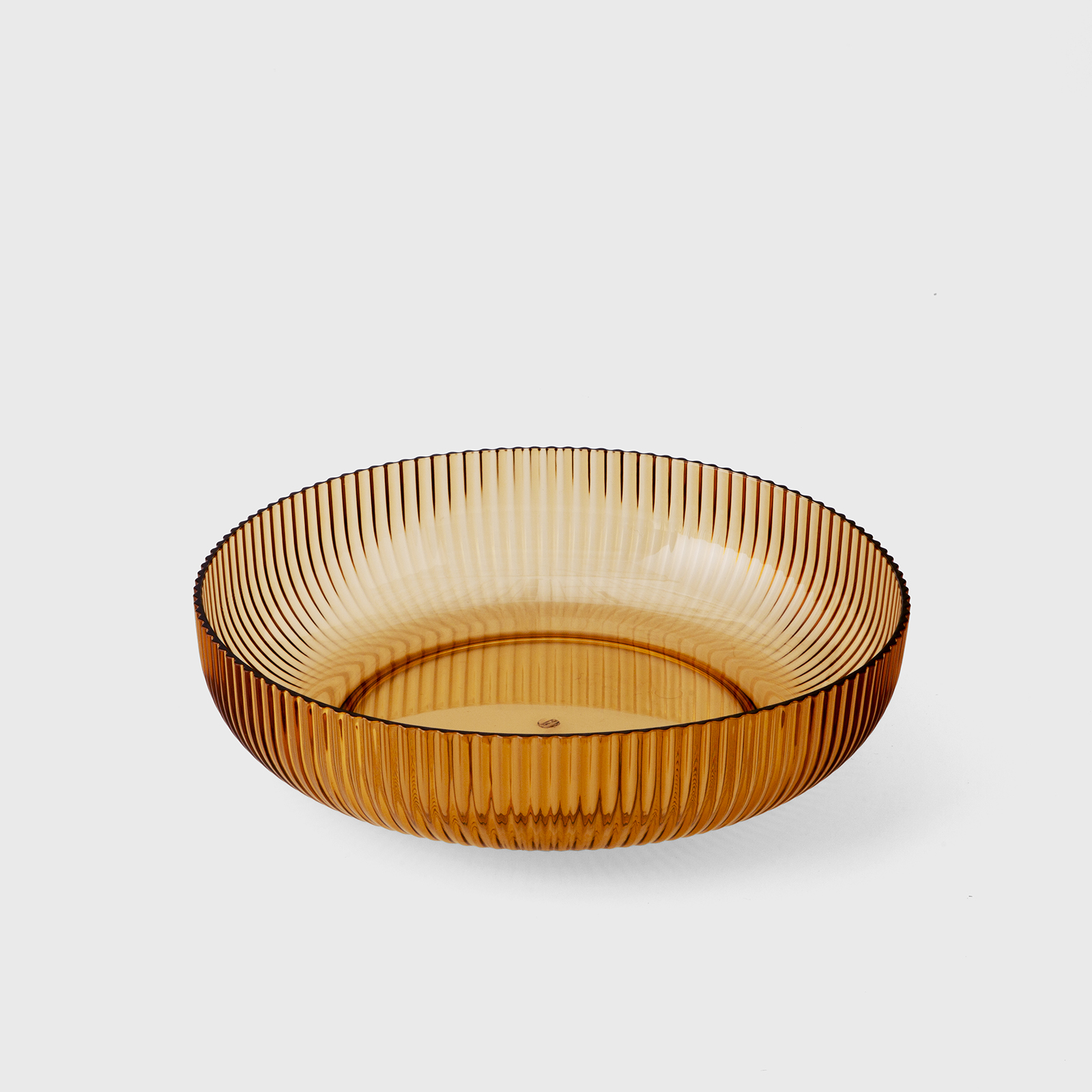 orange wave fruit bowl