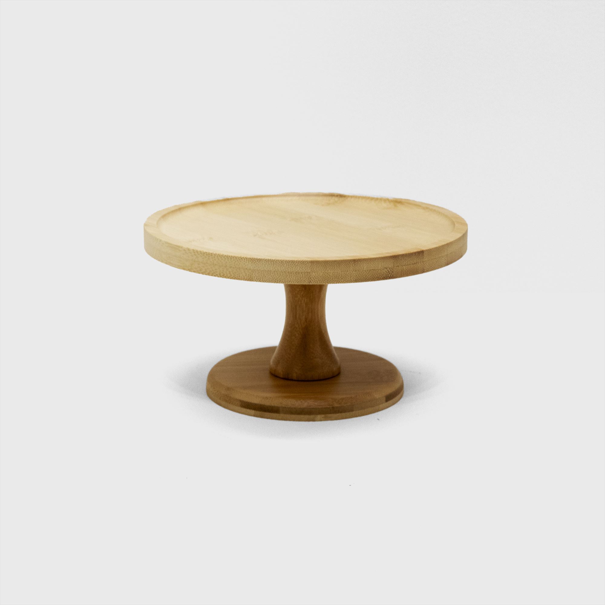 wood cake stand