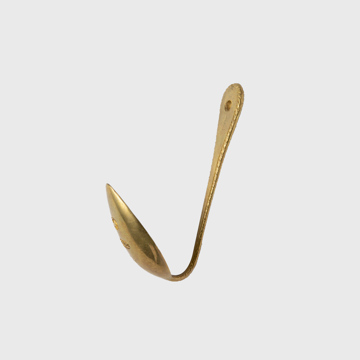 gold chinese spoon