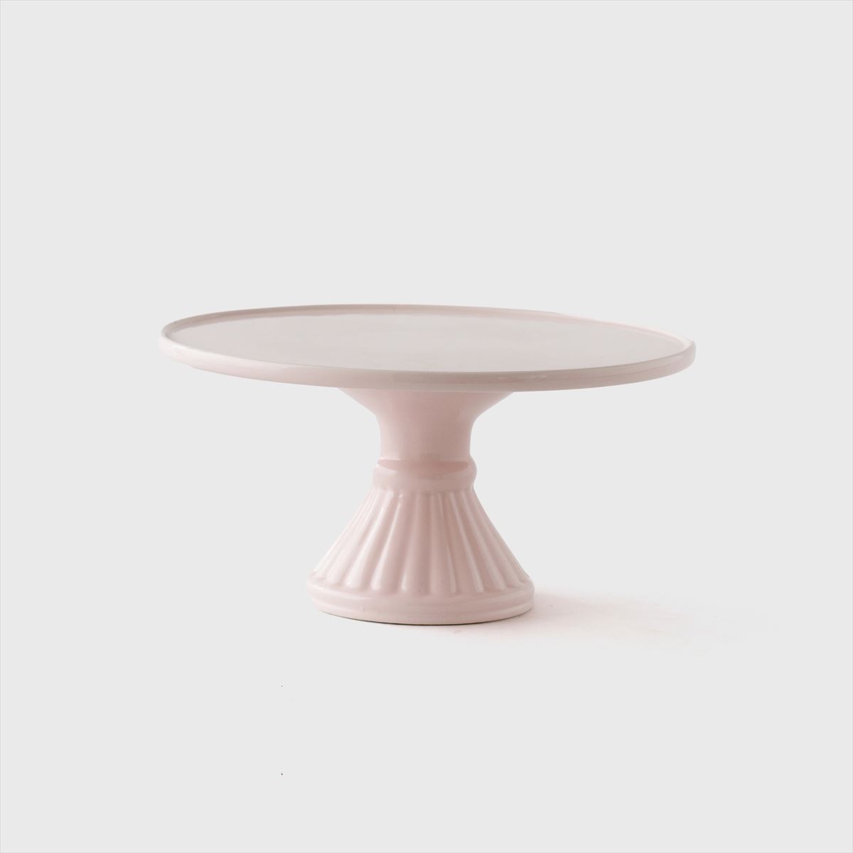 pink cake stand