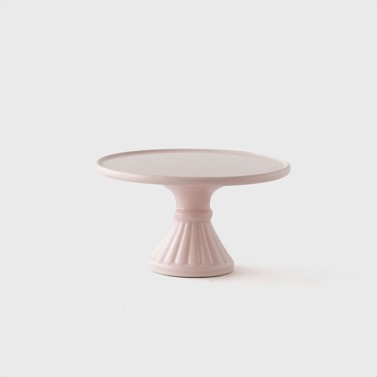 pink cake stand