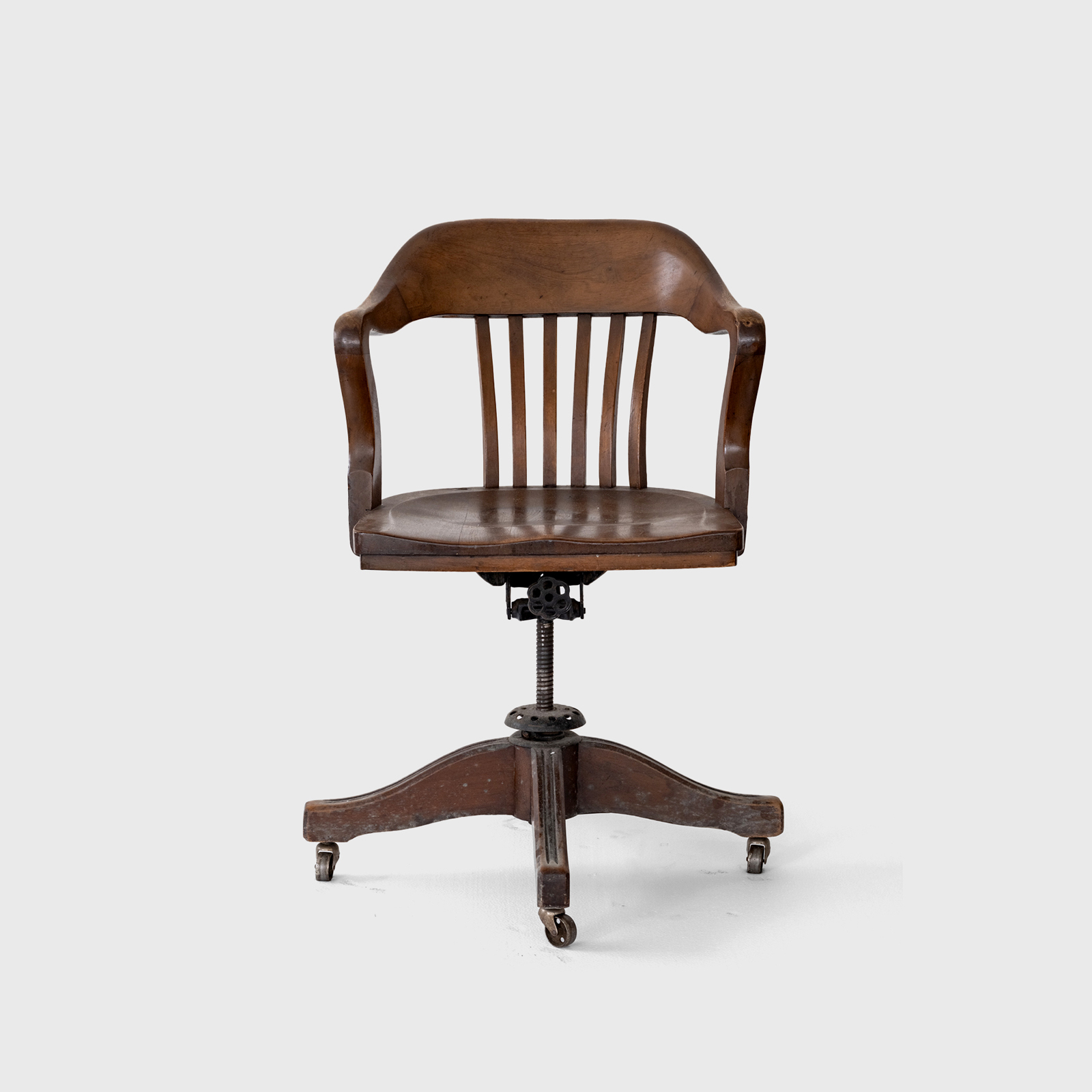 vintage office armchair