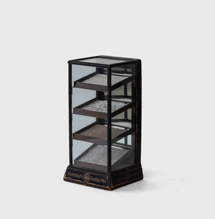 antique display glass cabinet