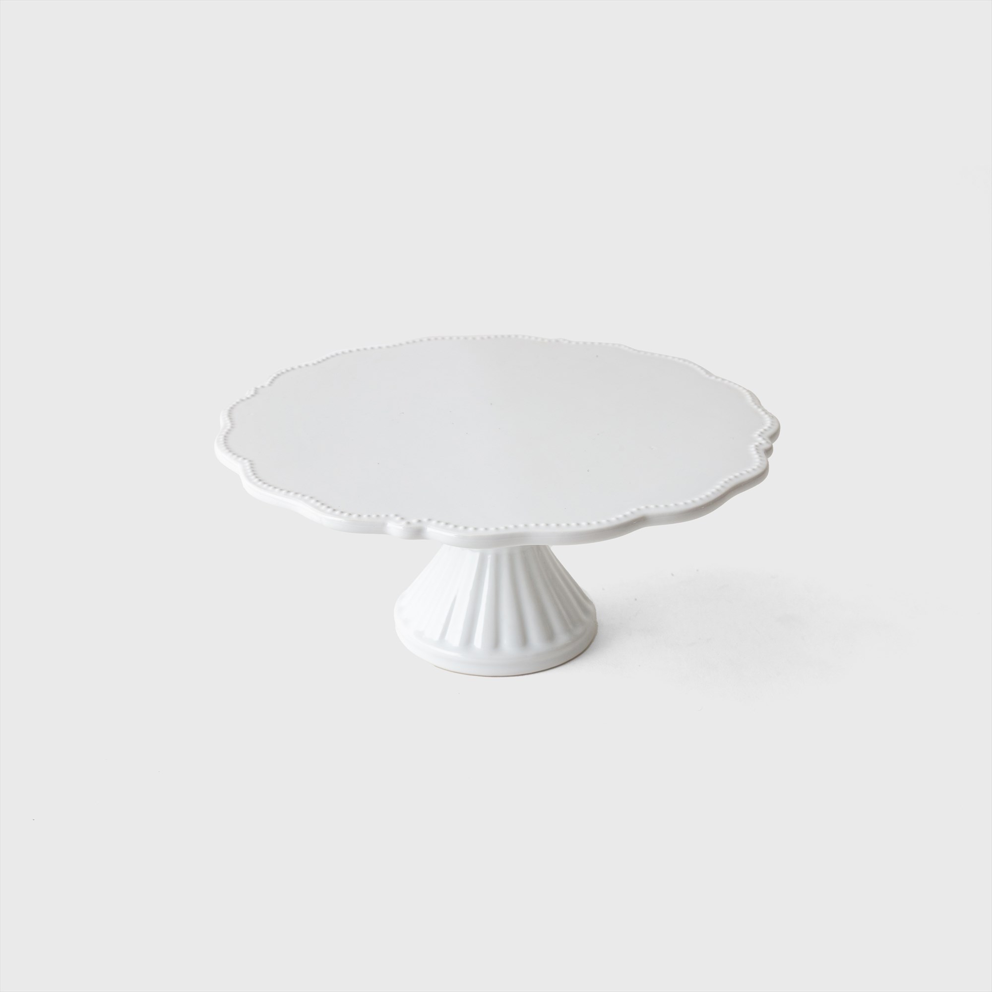 cotta flower rim
cake stand