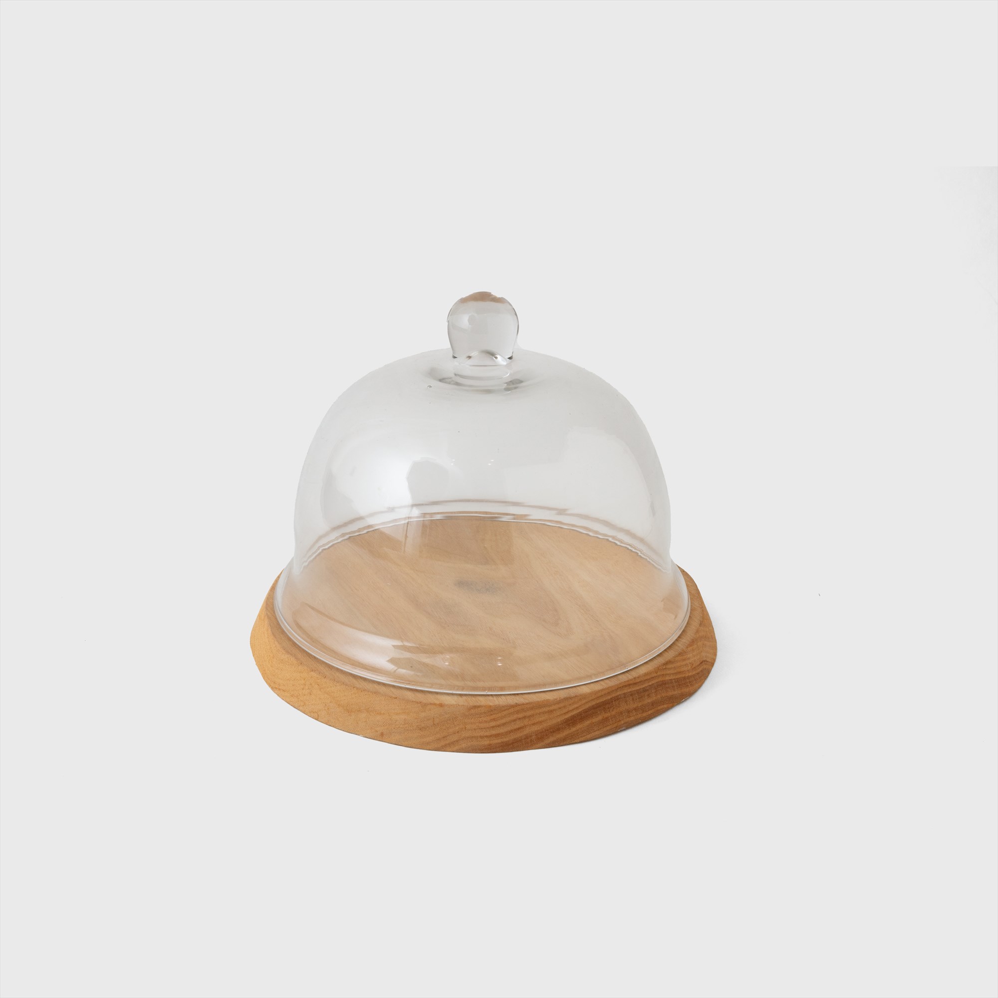 clear glass dome L