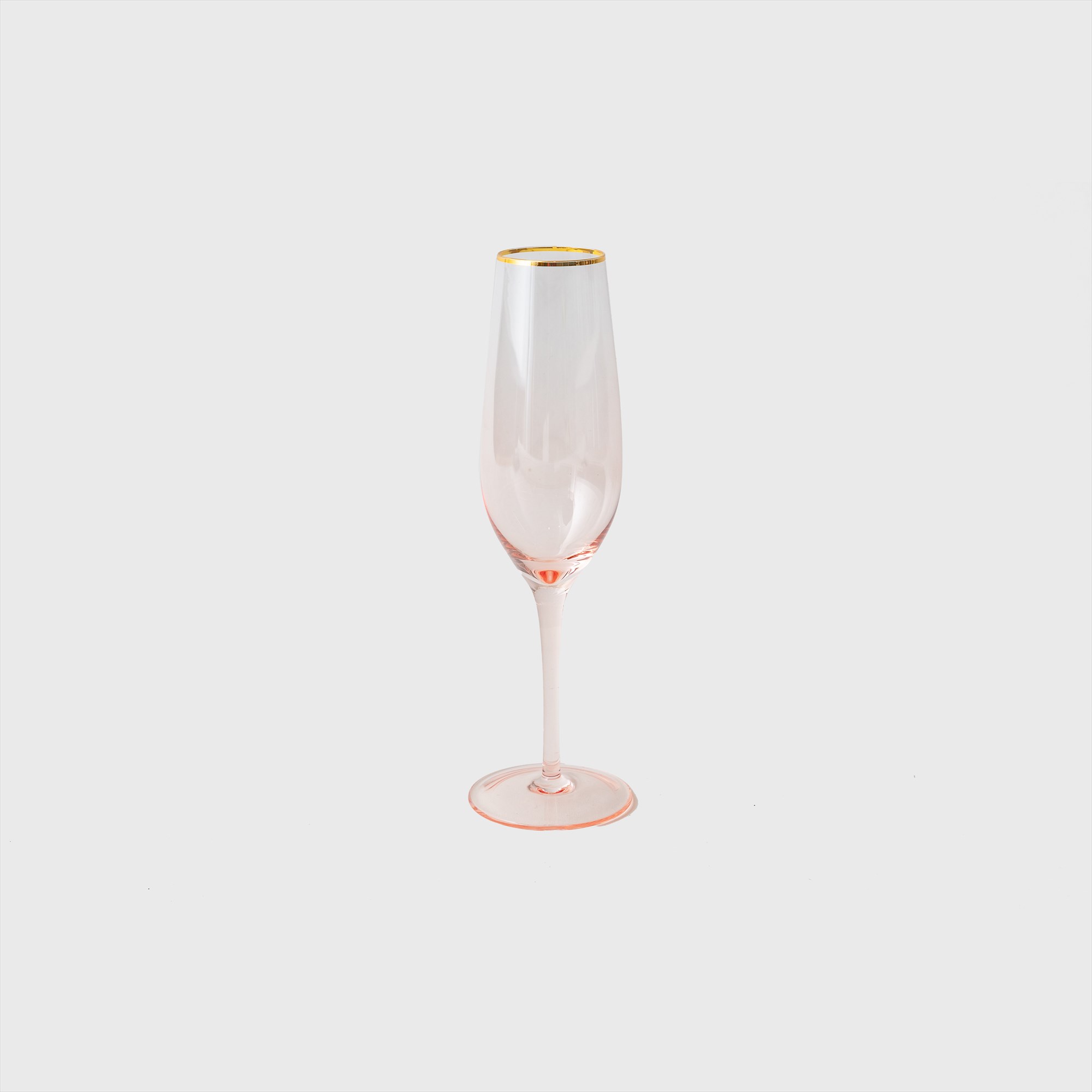 pink gold
champagne flute